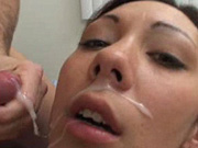 Luscious Lani Lane gets fucked and gets cum facial